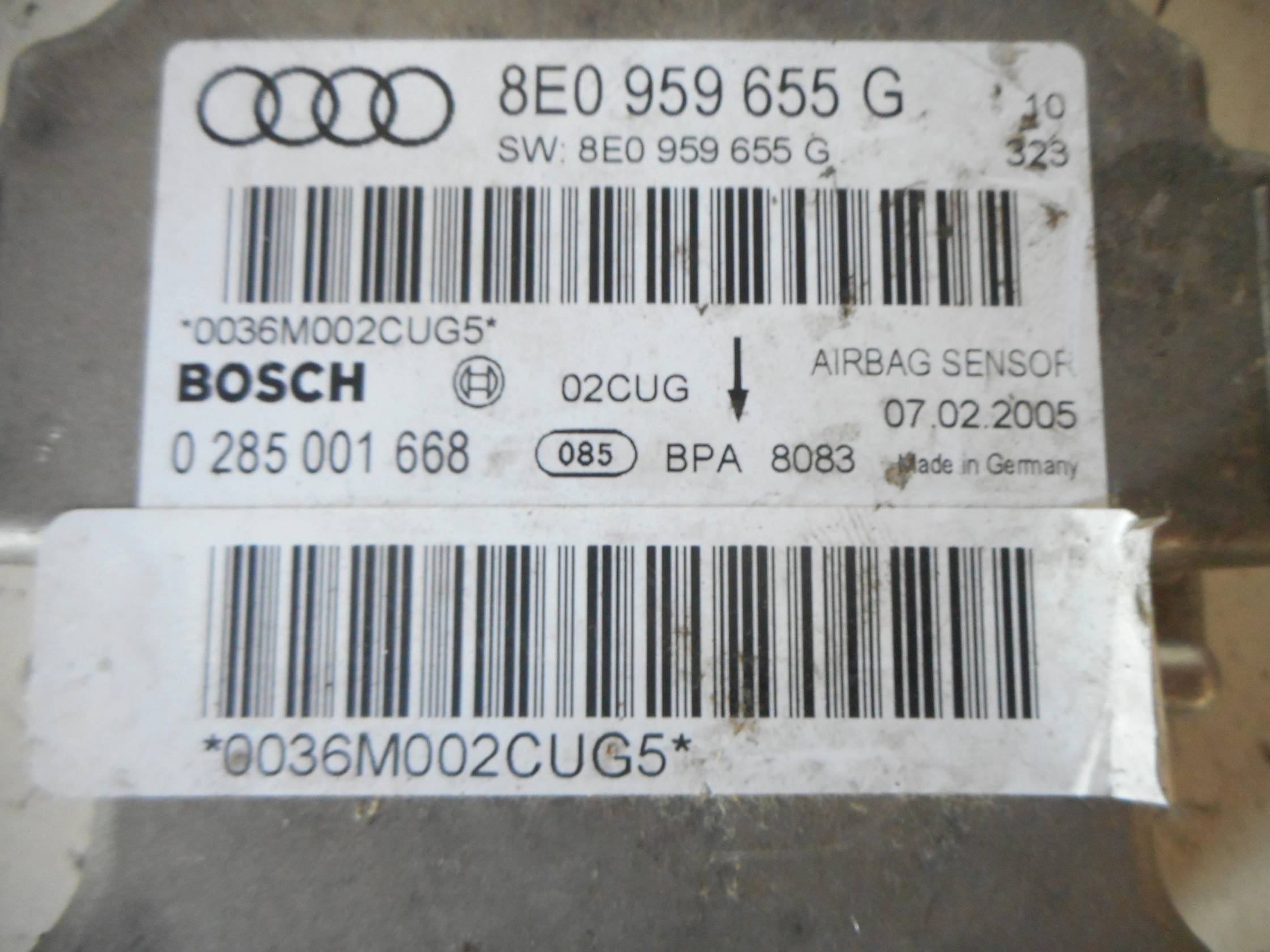 Centralina comando airbag